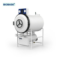 Autoclave à pression cylindrique horizontale BIOBASE avec fonction de séchage auxiliaire, autoclave pour laboratoire