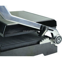AOJA-Gril électrique pour la maison, grill pour barbecue, machine à sandwich, facile à nettoyer, filet antiadhésif, plateau d'égouttement détachable, en acier inoxydable, 2000W