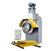 Machine à scier les blocs de granit multi-disques avec moteur de 55 kW, commande PLC, haute productivité