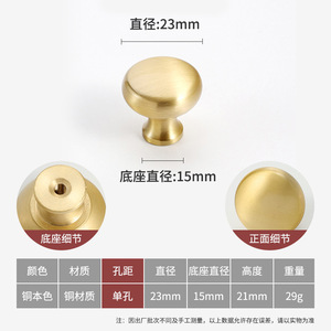 Furniture <strong>Handles</strong> Wholesale French-style <strong>Handles</strong>, <strong>Light</strong> Luxury American-style Cabinet Door and Drawer <strong>Pulls</strong>, Cream-colored - Product Image 6