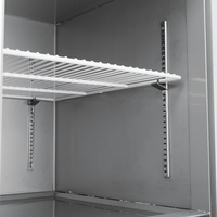 Équipement de réfrigération commercial à 2 portes à dégivrage automatique et à haute efficacité énergétique, congélation rapide, refroidissement par air, réfrigérateur de cuisine pour la viande