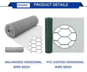 Grillage hexagonal personnalisé galvanisé à chaud pour poulets et volailles Clôture en métal tissé enduit de PVC pour l'alimentation des poulets et des canards - Product Image 6