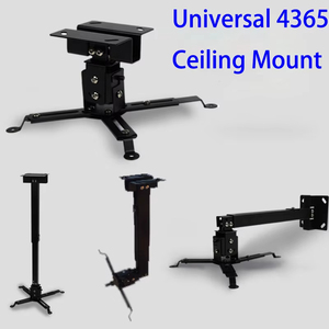 Proyector de color negro Montaje en techo Ajustable 43 a 65cm Soporte de techo para DLP <span class=keywords><strong>LCD</strong></span> LED Beamer Colgador de pared - Product Image 2