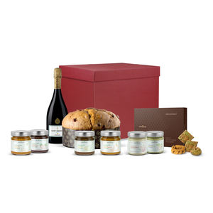 Set Regalo Natalizio Aimacily con Panettone e Delizie Siciliane per Riunioni Familiari e Feste - Product Image 1