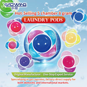 <span class=keywords><strong>WoW</strong></span> Laundry <span class=keywords><strong>Pods</strong></span> Capsules à lessive jetables Marque privée Vêtements pour bébés Détergent Capsules de gel hypoallergéniques Protection des couleurs - Product Image 5