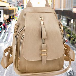 Mochila escolar de alta calidad en estilo nacional con tejido jacquard, capacidad media, franjas, portátil, colorida, estilo vintage. - Product Image 3