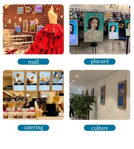 บางเฉียบขับผ่านตู้โชว์จอ LCD แบบอินเตอร์แอคทีฟ IP55โฆษณาโทเท็มแนวตั้งตั้งพื้น - Product Image 4