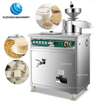 Machine à fabriquer du lait de soja, du tofu et du fromage en acier inoxydable, automatique, commerciale, machine à fabriquer du lait de soja, du tofu et de la gelée, machine à fabriquer du pudding au tofu électrique