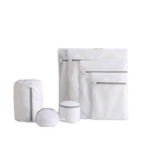 Sacchetti per biancheria personalizzati all'ingrosso stampa di abbigliamento in mesh fine set di borse per la cura e il lavaggio reggiseno a maglia larga per lavare la rete per vestiti borsa - Product Image 3