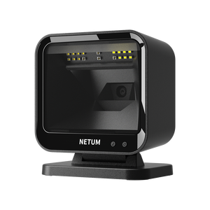 Lecteur de <span class=keywords><strong>code</strong></span> QR mains libres haute vitesse NETUM DP9280, <span class=keywords><strong>scanner</strong></span> de <span class=keywords><strong>code</strong></span>-barres 2D omnidirectionnel de bureau pour pharmacie - Product Image 2