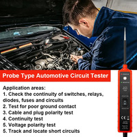 Multi-Function 6-24V Battery-Powered Power Supply Voltage Test Probe Automotive Circuit Tester Tool
