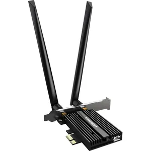 Tri-band nuovo wifi6e 2.4g 5.8g 6g adattatore wifi Comfast Cf-AX210 PRO 5374Mbps bt 5.2 adattatore wireless per desktop