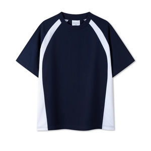 เสื้อยืดคอกลมแขนสั้นทรงแร็กแลนสำหรับผู้ชาย ปี 2024 ผ้าฝ้ายทอ 100% พิมพ์ลายดิจิทัลคุณภาพสูง ทรงโอเวอร์ไซส์ เนื้อผ้าหนา - Product Image 4