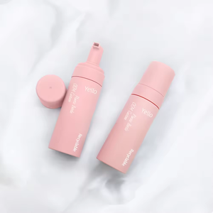 Envase de espuma esmerilado vacío <span class=keywords><strong>para</strong></span> <span class=keywords><strong>autobronceador</strong></span>, mousse, spray, limpiador facial, en colores rosa y blanco - Product Image 5