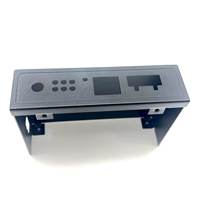 Boîtier de communication en tôle d'aluminium/Q235 sur mesure, découpe laser, pliage, OEM