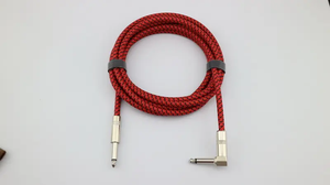 3M Guitar-Amp Cable de guitarra acústica eléctrica Estéreo 10FT Cable adaptador <span class=keywords><strong>amplificador</strong></span> blindado reducción de ruido Cable de <span class=keywords><strong>bajo</strong></span> - Product Image 5