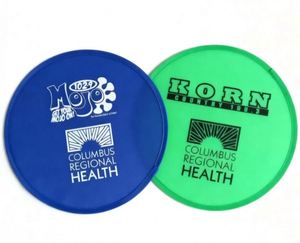 Low Price Custom Printed Polyester Flying Disc with Pocket-Foldable Promotional <b>Gift</b> for New Year Fashion Trend Modern Design - Product Image 1