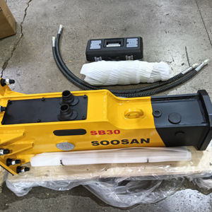 New SB30 Box Type Skid Steer Hydraulic Breaker 53mm Chisel Durable Bearing Motor 2.5-4.5 Ton Excavators Mining 1 Year Warranty - Product Image 3