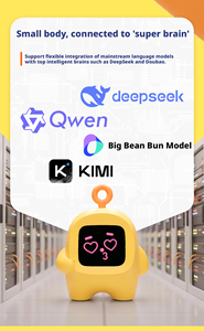 Machine d'apprentissage IA avec horloge, offrant compagnie et conversations éducatives pour les jeunes enfants. - Product Image 5