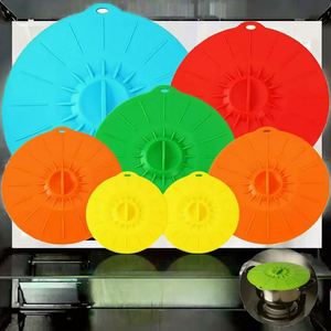 Tapa de Silicona al Vacío para Almacenamiento de Alimentos, para Tazas, Tazones, Ollas y Otras Piezas de Utensilios de Cocina - Product Image 5