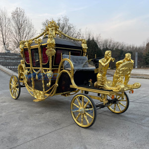 Escultura Eléctrica de Caballos Hecha a Medida con Diseño de Transporte Especial, Carroza Escultórica en Venta Directa de Fábrica - Product Image 4