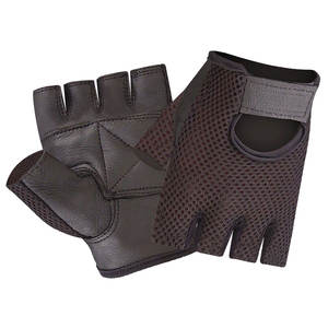 Guantes de Ciclismo de medio dedo duraderos unisex a prueba de golpes y transpirables para bicicleta de montaña equipo deportivo personalizable - Product Image 4