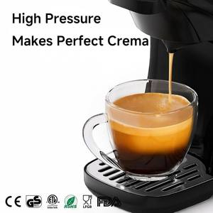 Machine à café expresso multifonction 19 bars compatible avec les dosettes Kcup NS DG <span class=keywords><strong>ESE</strong></span>, café moulu, CE GS ETL LFGB FDA RoHS - Product Image 5