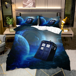 Bán Buôn Mùa Hè Chất Lượng Tùy Chỉnh Thiết Kế In Polyester Bộ Đồ Giường Đặt Sợi Nhỏ Duvet Bìa Gối Tấm Phẳng Hot Bán - Product Image 4