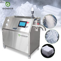 Machine de fabrication de blocs de glace sèche, granulés et cubes de dioxyde de carbone commercial