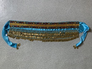 Wholesale 3 Row Gold Coin Crisp Voice Body <strong>Chain</strong> for <strong>Belly</strong> <strong>Dancing</strong> Performing Wrapped <strong>Waist</strong> Hip Scarf - Product Image 2