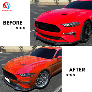 Chaoshenghang - Venta al por mayor de fábrica: Labio de parachoques delantero para <span class=keywords><strong>Ford</strong></span> <span class=keywords><strong>Mustang</strong></span> 2018-2019, estilo deportivo ABS, divisor delantero - Product Image 2