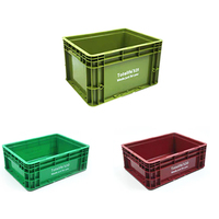 Máquina automática de serigrafía eléctrica giratoria de caja de plástico para bebidas de frutas y cerveza de 2 colores