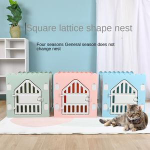 Rumah Anjing Plastik Dingin dan Bernapas Terlaris, Kandang Hewan Peliharaan Indoor Populer, Dapat Digunakan Sepanjang Musim - Product Image 6