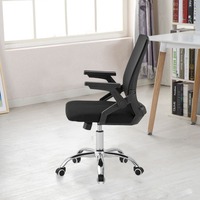Chaises de bureau ergonomiques en gros, chaise de bureau pivotante confortable en maille avec fonction pivotante