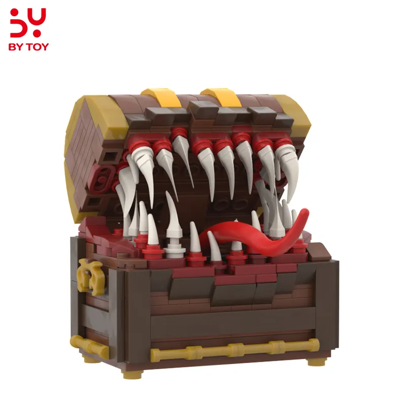 Giochi serie Buildmoc nuovo Design Dark anime scrigno di plastica mattoncini giocattolo giocattolo