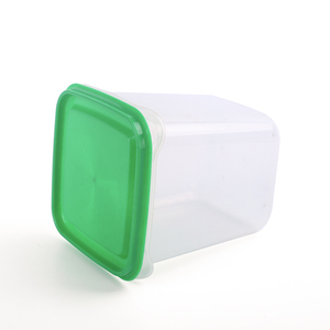 33oz custom disposable container square PP clear plastic box for food