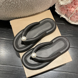 Sandalias de Playa para Mujer, Diseño 2026, Color Caramelo, Punta Abierta, Antideslizantes, con Diseño Impreso, Ligeras, Planas, para Verano - Product Image 1