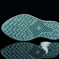 Sepatu lari olahraga kasual pria, sneaker 3D bernafas dengan lapisan jaring uniseks
