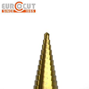 Eurocut <span class=keywords><strong>tin</strong></span> tráng <span class=keywords><strong>HSS</strong></span> sáo thẳng M35 Cobalt Metric bước khoan bit sử dụng cho gỗ và kim loại khoan - Product Image 2