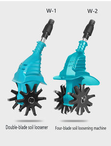 Aflojador de suelo eléctrico de 21V, cultivador eléctrico inalámbrico plegable con Ideal para parcelas de vegetales de jardines pequeños - Product Image 3