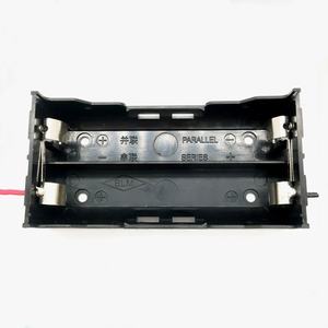 병렬 3.7v 2x18650 배터리 홀더 케이스 상자 스토리지 와이어 리드 - Product Image 4