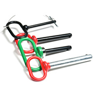 En stock – Goupille à dégagement rapide en acier au carbone 1/2 " x 3-5/8 " avec goupille à goupille de sécurité pour machines agricoles