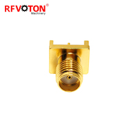 Connecteur coaxial RF SMA femelle pour montage sur panneau de bord de circuit imprimé 1,7 mm pour applications RF
