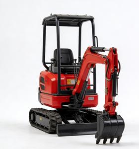 Escavatore Compatto Rosso Durevole con Rotazione a 360° °   Rotazione per Uso Industriale in Escavatori Compatti - Product Image 1