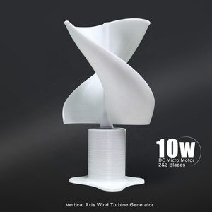 Generador Eólico de Eje Vertical Mini de 10W, Modelo de Juguete DIY D08 F - Product Image 2