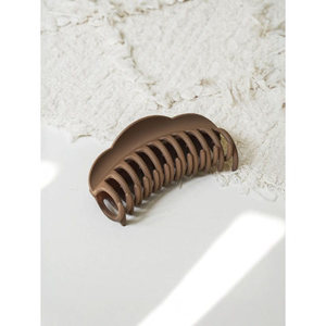 Grande molletta per capelli marrone in scatole MT accessori per capelli eleganti e resistenti - Product Image 1