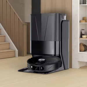 Robot aspirateur et serpillière automatique pour la maison avec brosse latérale autonettoyante et extension de serpillière, robot intelligent - Product Image 1