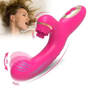 Lưỡi mút Massager Đồ chơi tình dục nữ nhiều kích thích rung động Đồ chơi tình dục người lớn âm vật âm đạo kích thích Dương vật giả rung
