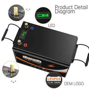EU-Lagerbestand: LiFePO4-Batterien 24V 100Ah, 12V 100Ah mit 100A BMS – Hohe Kapazität für Solar, LKW, Marine, Boot, Gabelstapler - Product Image 6