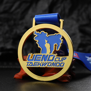 Médailles de karaté personnalisées par le fabricant <span class=keywords><strong>2023</strong></span>, médaille en alliage de zinc 3D, médaille en métal doré, médailles de jiu-jitsu, judo, kung-fu, <span class=keywords><strong>boxe</strong></span>, taekwondo - Product Image 5